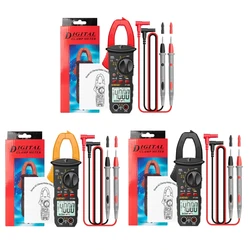 Digital Clamp Meter TRMS 6000 Counts,Colorful LCD Auto-Ranging Amp Tester Measures Current, NCV Dropship