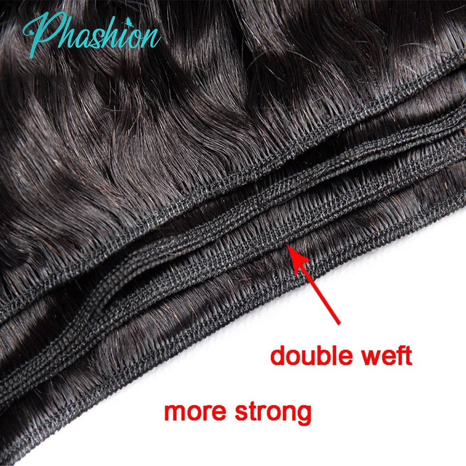 Phashion Water Human Hair Bundles 1/3 Pcs/Lot 30 32 Inch 100% Remy Hair Extensions For Black Women Brazilian Weave On Sale 10A