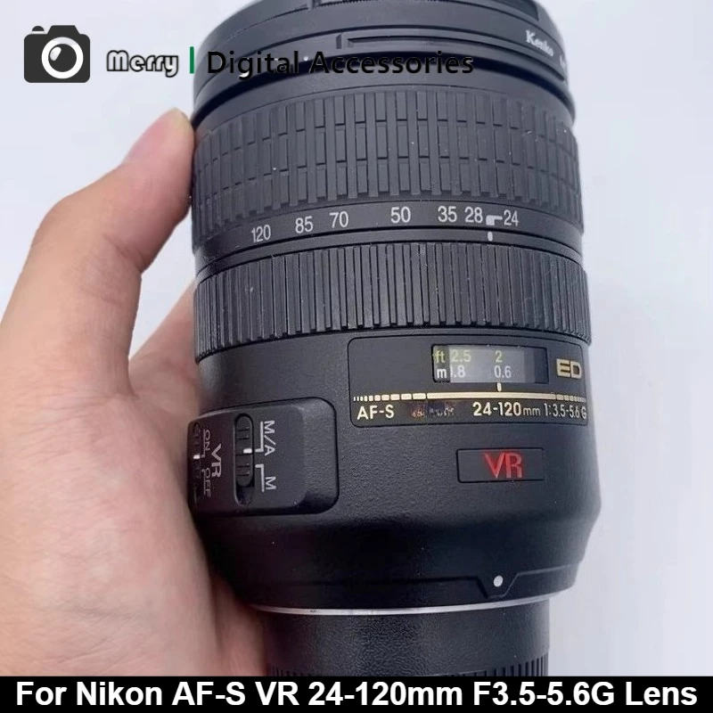 

95% новый оригинальный объектив для Nikon AF-S VR 24-120 мм F3,5-5,6G IF-ED, полнокадровая зеркальная камера
