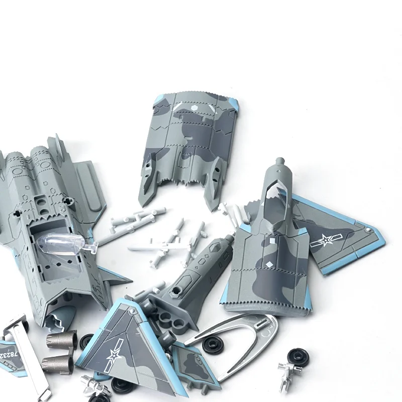 1/100 ミリタリーシリーズビルディングブロック中国 J-20 ステルス戦闘機ファイヤーファング多目的ジェットモデルのおもちゃ男の子のためのクリスマスギフト