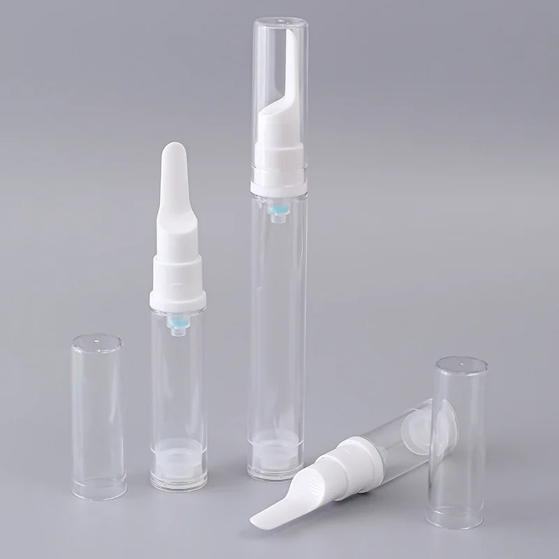 5/10/15ml Eye Cream Bottle PP/AS Water Supplement Portable Travel Suit Face Clear Lotion Vacuum Pressure Pump Head Cosmetic