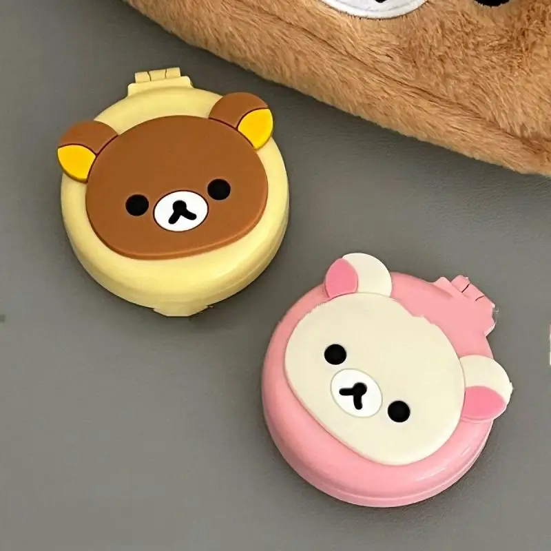 Kawaii Rilakkuma Korilakkuma Massage Kamm Anime Cartoon Student Tragbare Mini Spiegel Freunde Kreative Peripherie Festival Geschenke