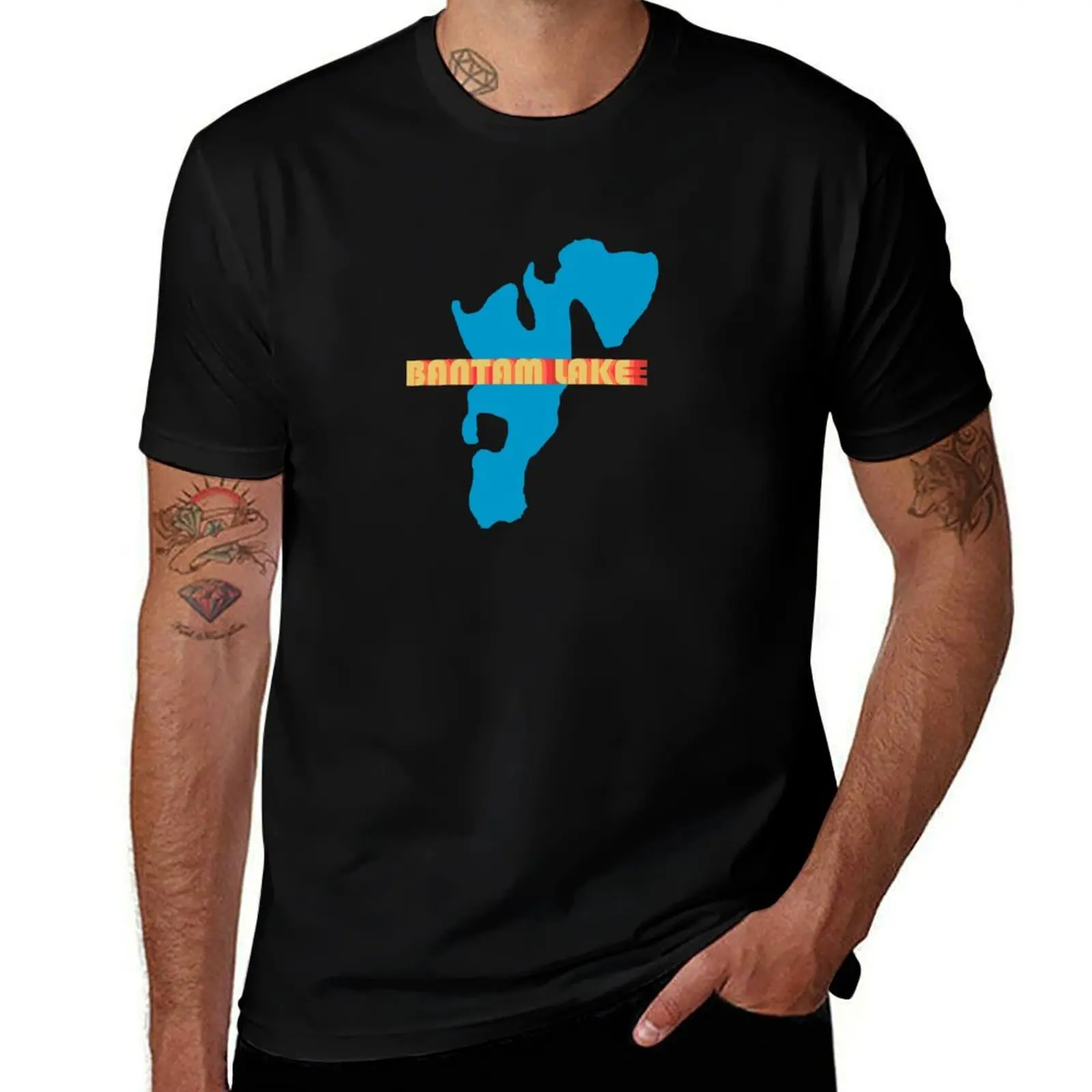 Bantam Lake, Morris, Litchfield, Marsh Point, Connecticut T-Shirt t shirts for man cotton soft T-Shirt