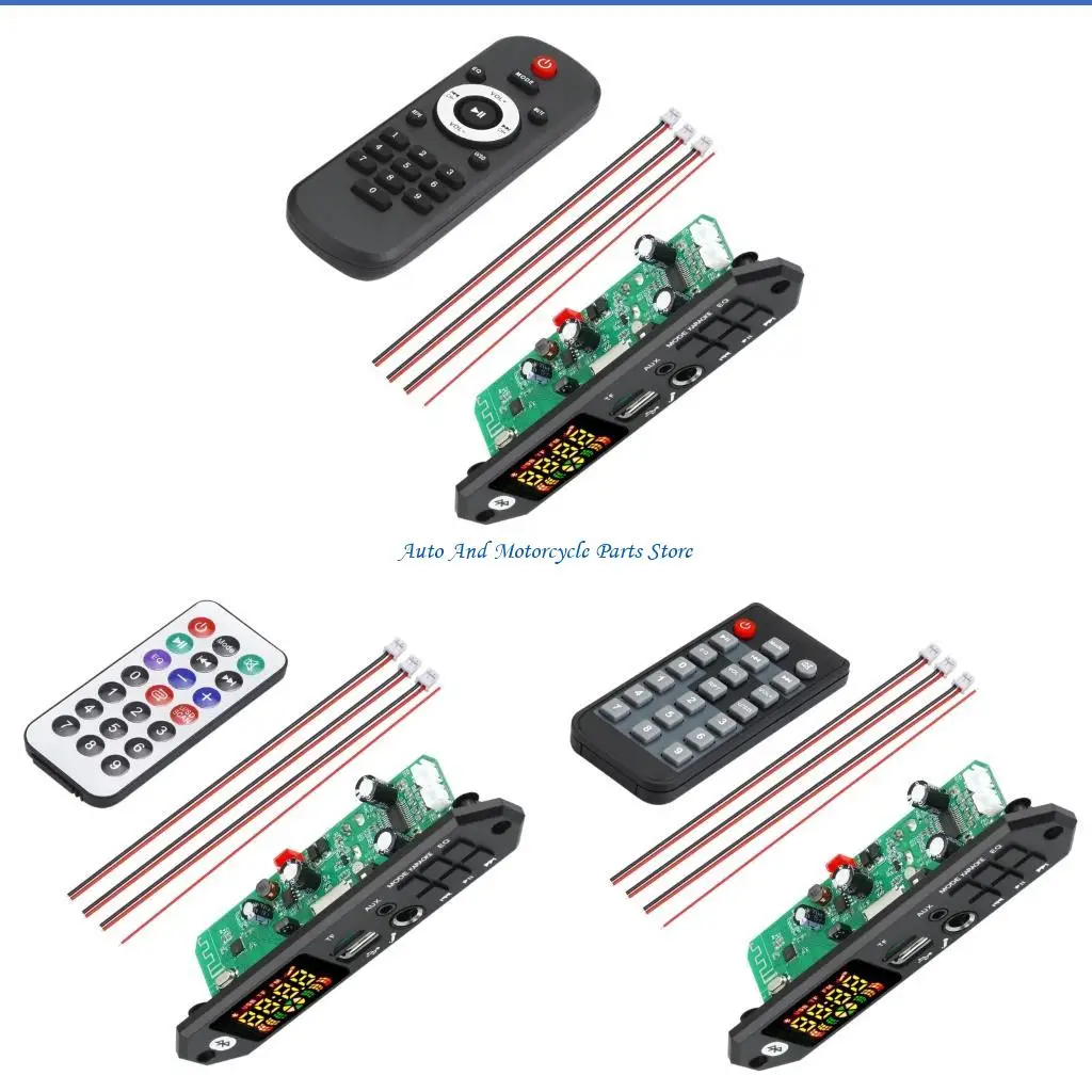 P9FD 2x40W Amplifier MP3 Board Support USB Input Bluetooth-compatible 5.0