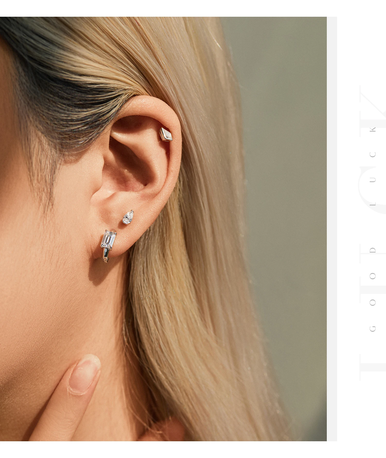 MODIAN 1PC D Moissanite Cartilage Stud 925 Sterling Stapelbare Schraub-Ohrstecker in mehreren Formen für Frauen Urlaubsschmuck – Detail 35