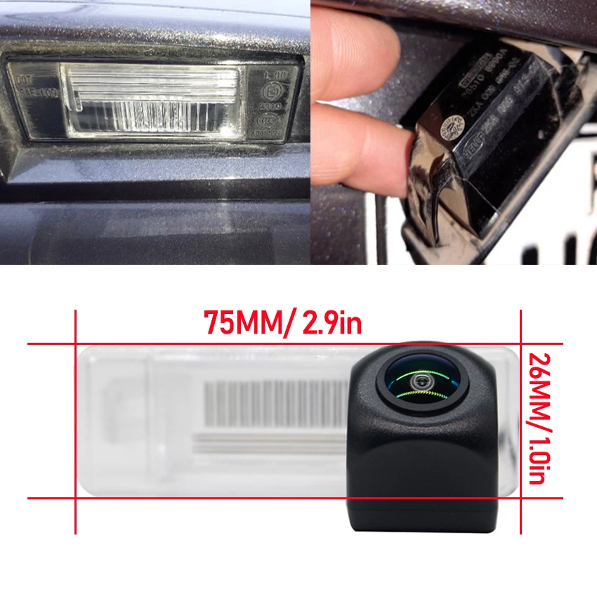 Rear View Camera For Nissan Qashqai J10 J11 Dualis 2006~2018 Night Vision CCD Reversing Camera license plate Camera Backup