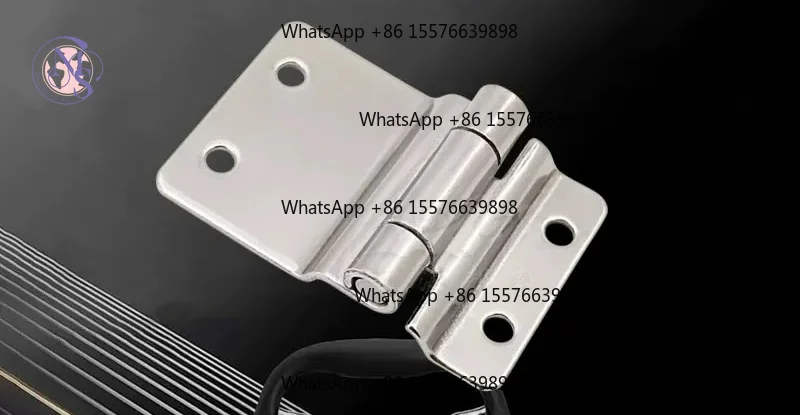 CL252-3 Precision Stainless Steel Hinge, Movement Clearance ＜0.1mm, Small Cabinet Hinge 30*46*1.5mm