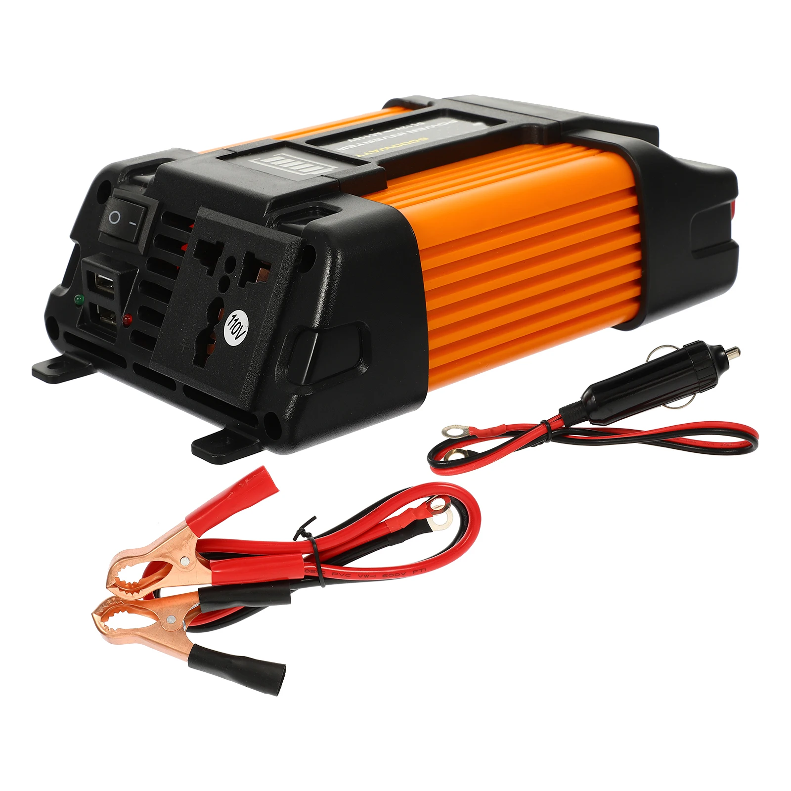 

Car Inverter Power Adapter 12V High-power Vehicle Converter Camping Emergency Outdoor Prevention Overheating Low Voltage
