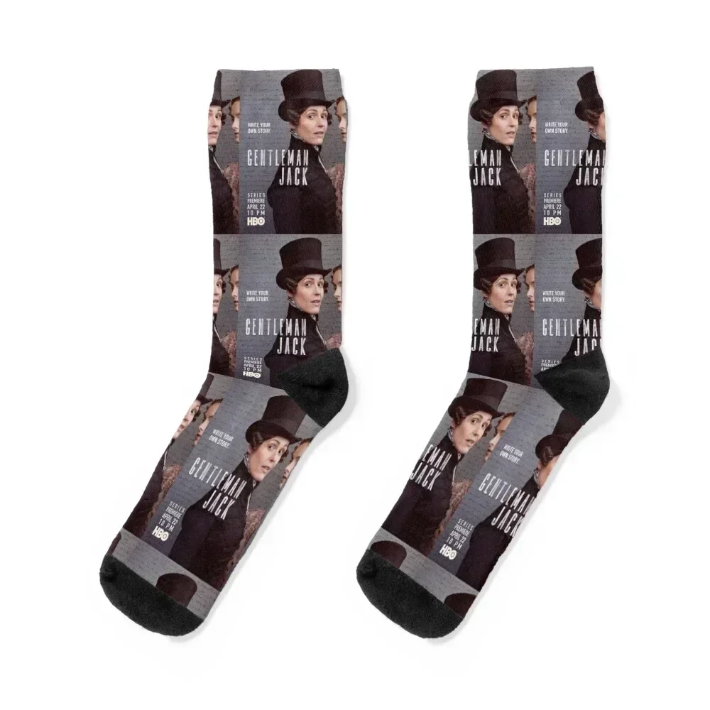 

Gentleman Jack poster Socks winter gifts Sports anti-slip christmas gift Men Socks Women's