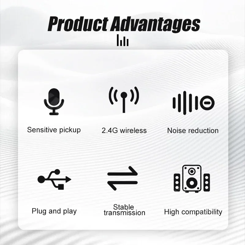 RAYHAYES RTM-022 Rechargeable Wireless Conference Microphone High Sensitivity Sound Pickup Stable Transmission
