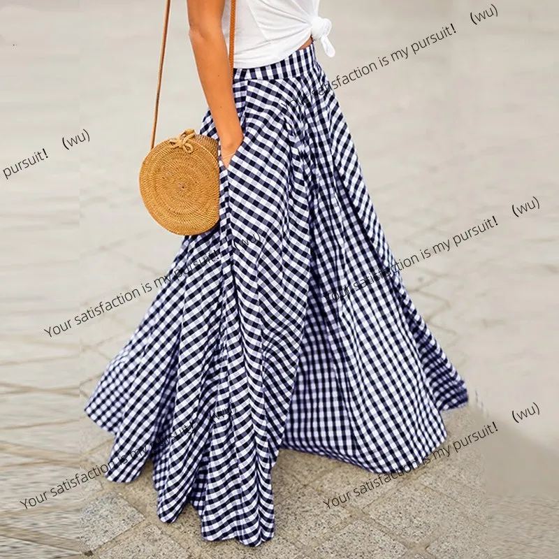 

ZOCI-весна и лето, элегантный и модный стиль, большая, средняя и длинная расклешенная юбка с осенним ощущением, юбка.