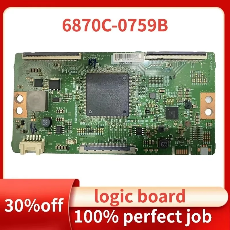 

Оригинальная карта TCON 6870C-0759B для телевизора, оригинальное оборудование, плата T CON, ЖК-логическая плата, дисплей, протестированные платы T-con для телевизора