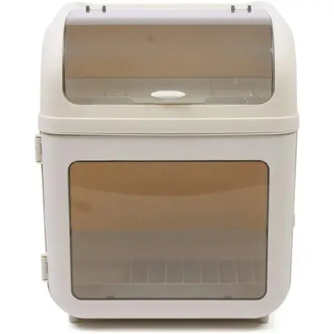 6 best sales कवर के साथ प्लेट रैक - №4