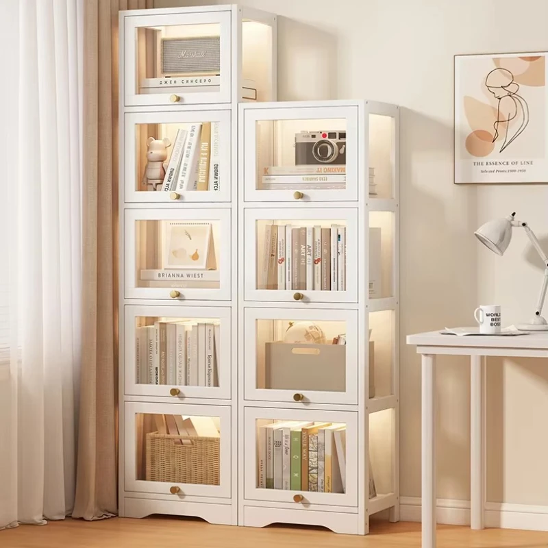 Acrylic Dustproof Book Cabinet: The Ultimate Multi-Function Organizer thumbnail