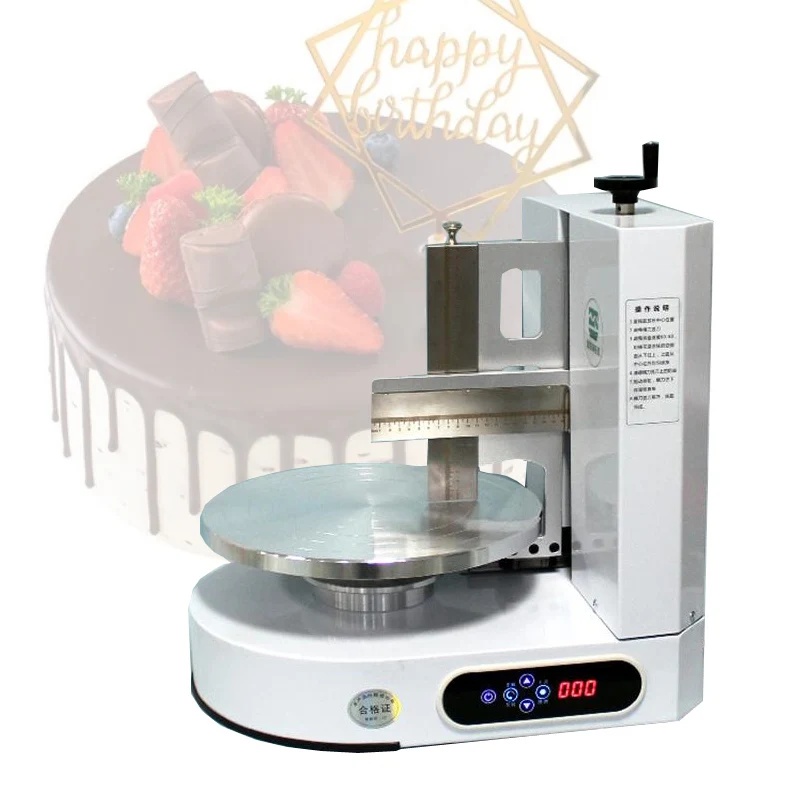 

Hot Sale Cake Smoothing Coating Machine 4-18 Inch Cake Bread Ice Cream Smearing Spreading Machine