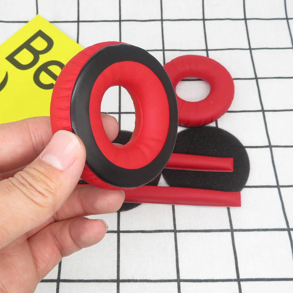 แผ่นรองหูฟังสำหรับ Sennheiser HD25 Series หูฟัง Headband Headpad Earcushions โปรตีน Velour Sheepskin แผ่นโฟม