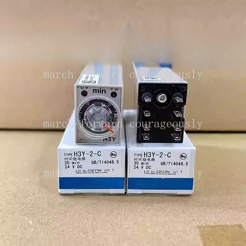 

Оригинальное реле времени Omron H3Y-2-C 4-C с питанием DC 24V, AC 110V, 220V, 1S, 5S, 10S