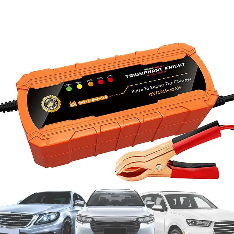 

Battery Charger Automotive Pulse Charger Smart Charger Lead Acid Battery Charger Automatic Battery Maintainer Auto Battery