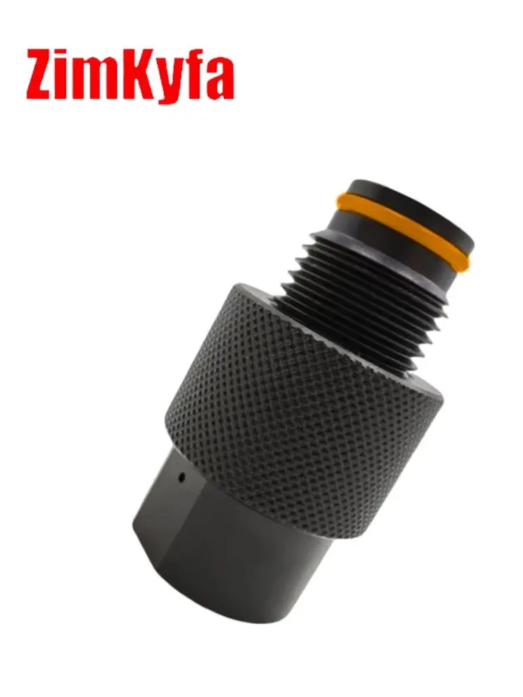 Nowy zawór regulatora zbiornika powietrza HPA Saver On/Off Adapter ASA G1/2-14 Gwint czarny — 2