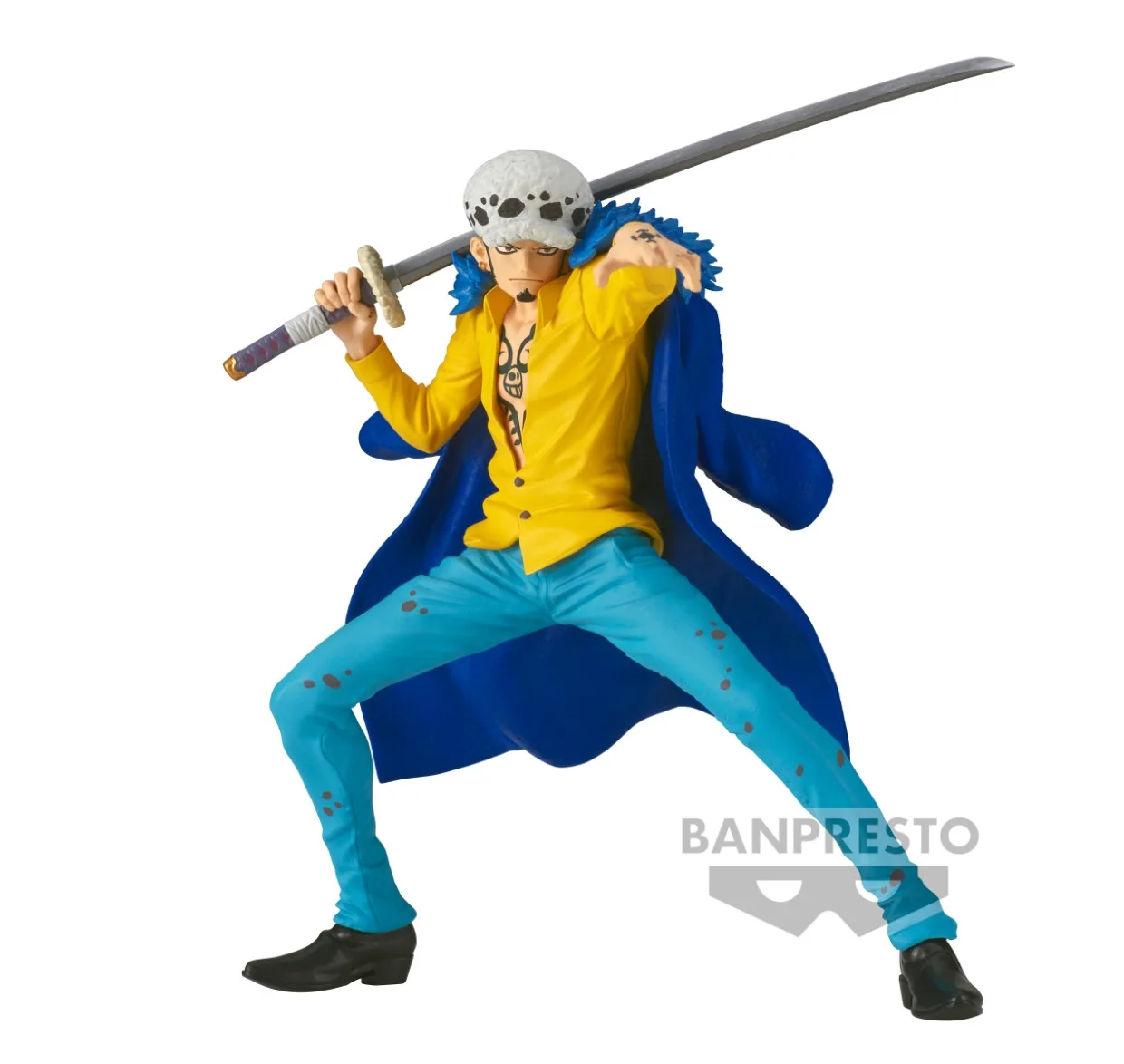 

BanprestoONE PIECE BRCTrafalgar D. Экшн-фигурки из ПВХ «водяной закон», Коллекционная модель, игрушка, Аниме фигурки, игрушки для детей