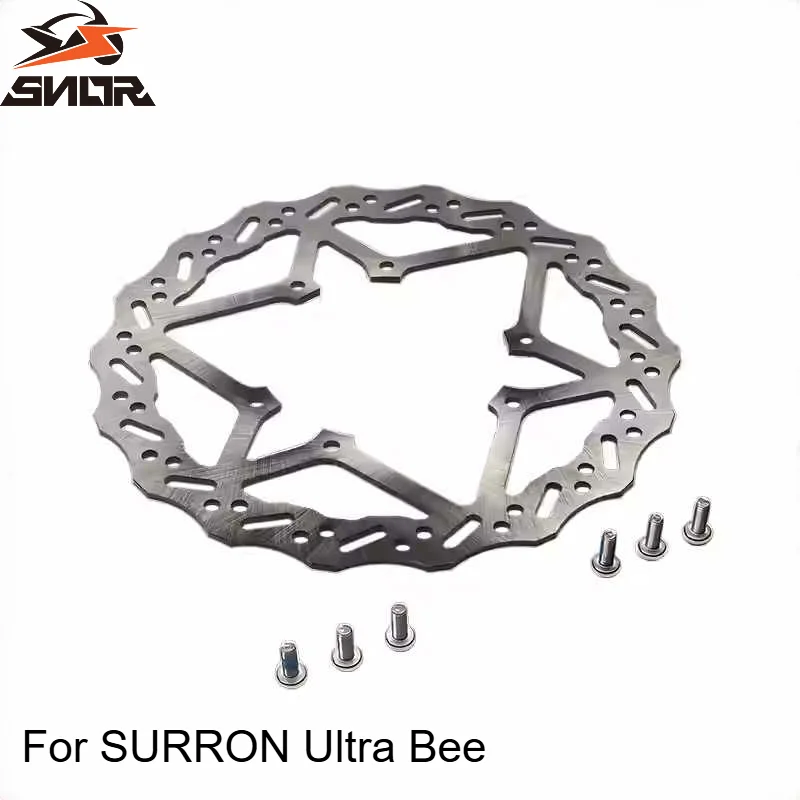 SNOR For SURRON Ultra Bee Front Rear Brake Disc Assembly Universal Front Rear Code Disc For SURRON Ultra Bee