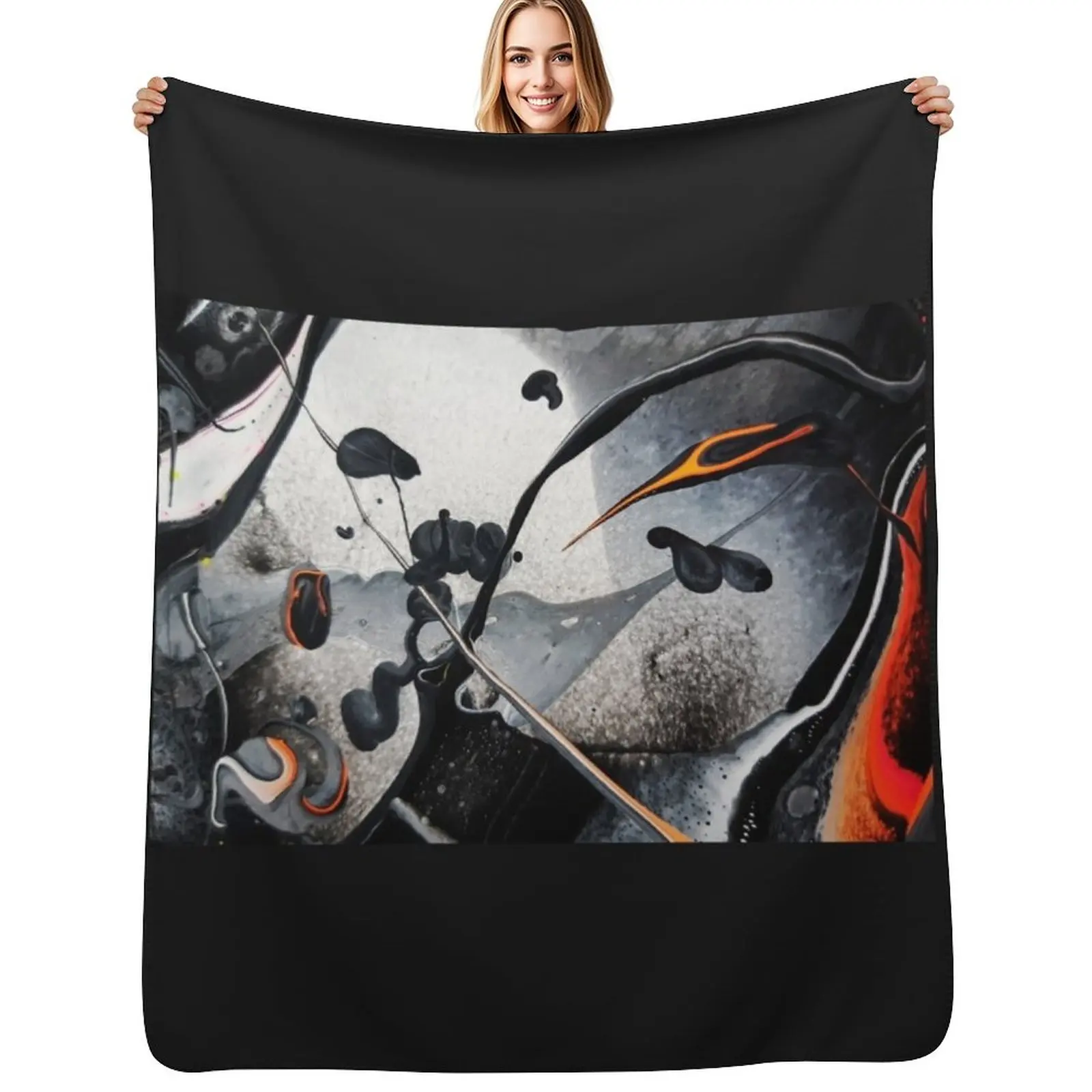 

Parallel universe Throw Blanket Decorative Beds Furrys for sofa Polar Blankets