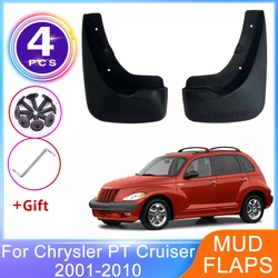 2x Mudguards For Chrysler PT Cruiser 2001~2010 Fender Front Rear Mudflap Cover Wheel Protector Accessories Mud Flap Anti-splash