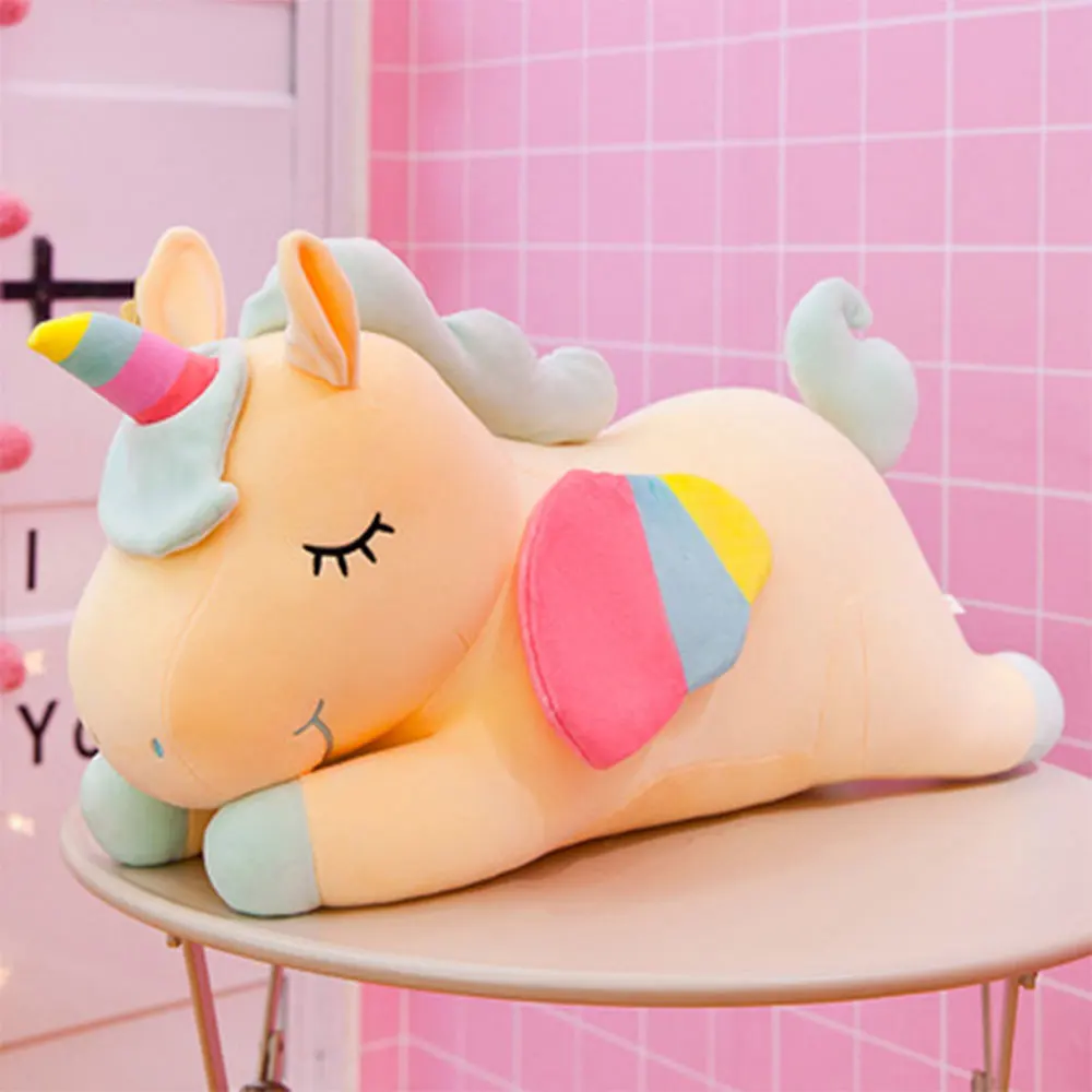 Angel Rainbow Unicorn 30/40cm Plush Toy Rag Doll Dream Girl Heart Children\'s Birthday Gift Doll Sleep Pillow