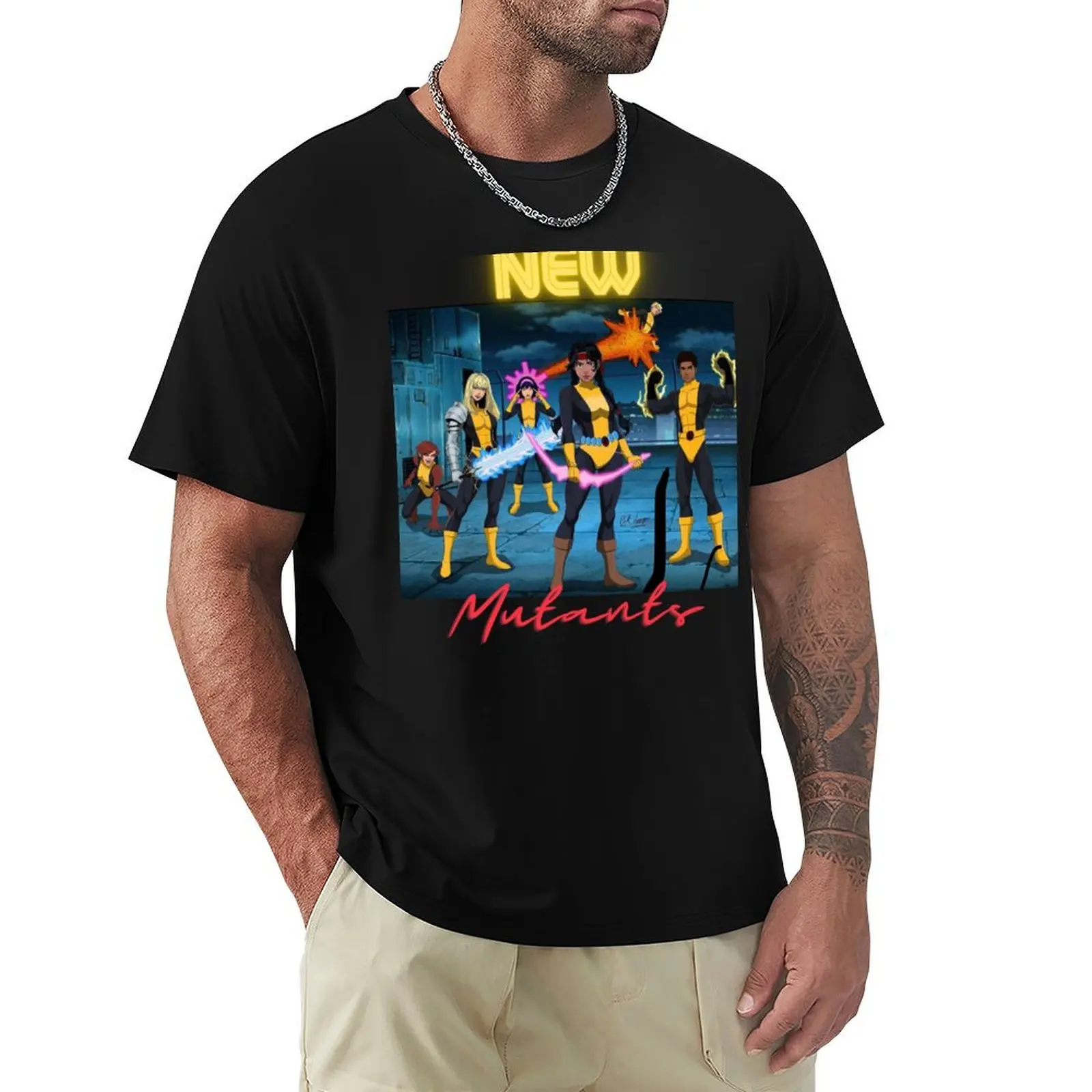 The New Mutants T-Shirt man t shirts for men casual T-Shirt