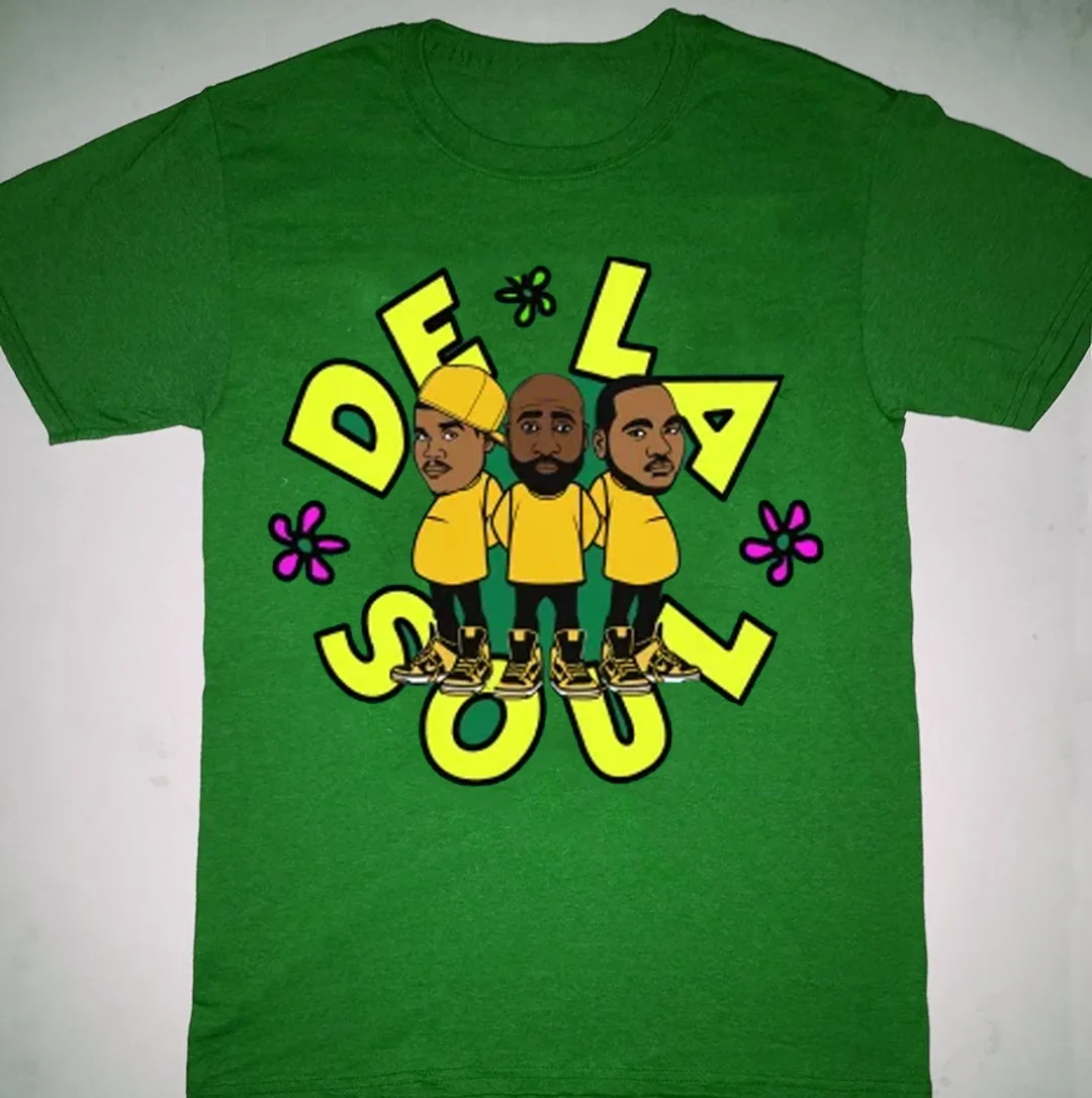  De La Soul Gift For Fan Green All Size Unisex T-Shirt GC335