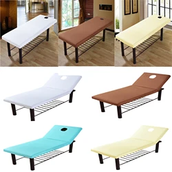 1pcTreatment Bed Case Beauty Bedspread Cosmetic Bed Sheets With Hole Table Cover Sheets Professional Massage Classic Salon Sheet