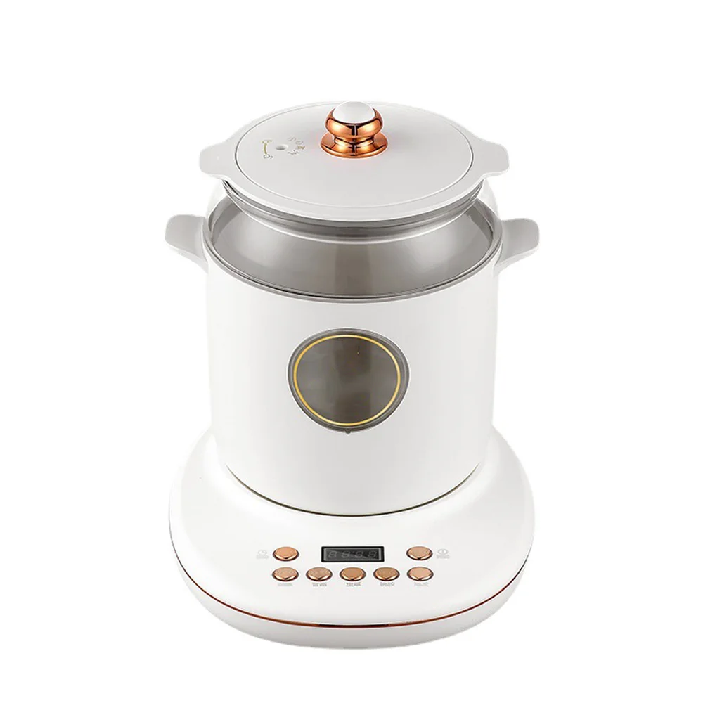 1L التلقائي متعددة الوظائف الصحة الحفاظ على وعاء إبريق القهوة وعاء الحلوى صانع غلاية كهربائية