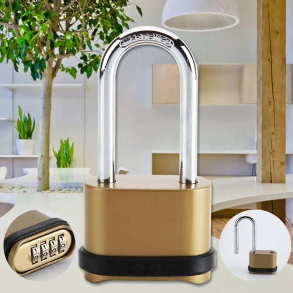 4 Digit Combination Padlock 4 Digit Locks Ombination Padlock Security Home Kit