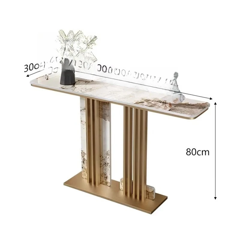 Factory Direct 2026 Luxury Modern Console Tables Trendy Classic European Unique Console Tables Rustic Corner Console Meuble Livi