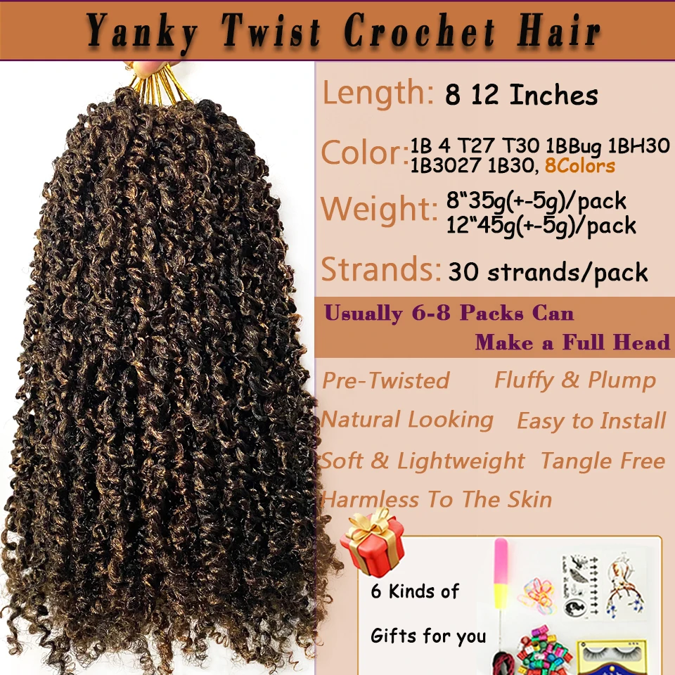 Yanky Twist Crochet Hair 8