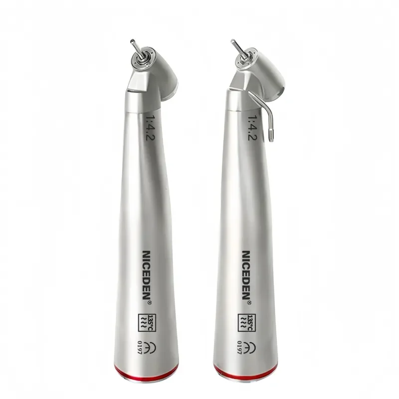 1:4.2 Speed-Up Fiber Optic Handpiece Four-Point Spray Internal External Water Electric Bending