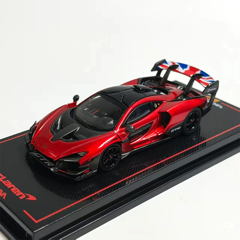 سم 1:64 مقياس سينا GTR 720 GT3X محاكاة سبيكة سيارة نموذج جمع الديكور لعبة هدية تذكارية العرض #1
