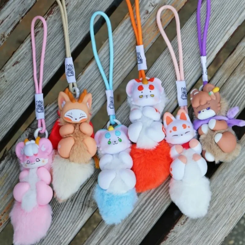 

New Authentic Beast Mythical Animal Doll Blind Box Trend Play Toy Surrounding Spirit Mobile Car Pendant Mysterious Surprise Box