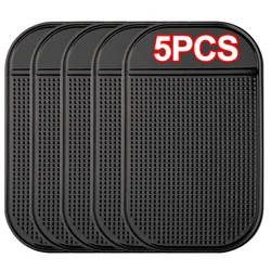 1-5Pcs Car Dashboard Anti-slip Mat Mobile Phone Holder Anti Slip Silicone Pad Mat for Sunglasses Keys Car Interior Accessories