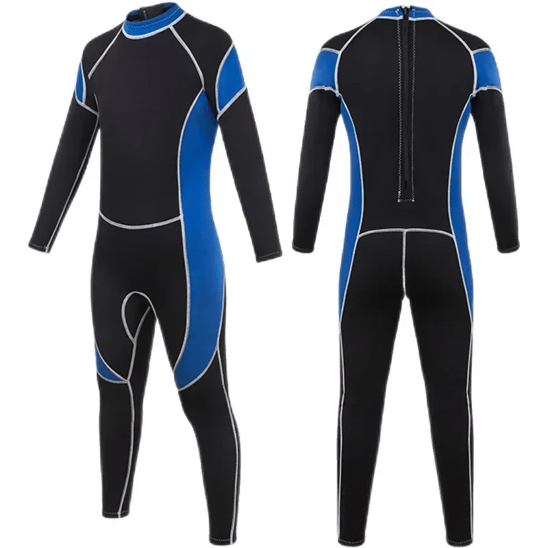 

Outdoor Children's Winter Swimsuit Children's Wetsuit To Keep Warm Winter Cold Integrated Warm