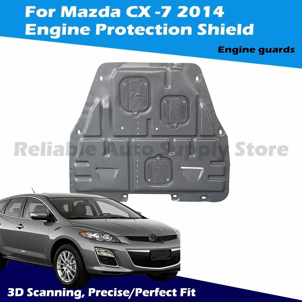 High Quality 3D Printed Car Engine Under Cover Plate Impact Proof and Precise Fit Protection For Mazda CX -7 2014