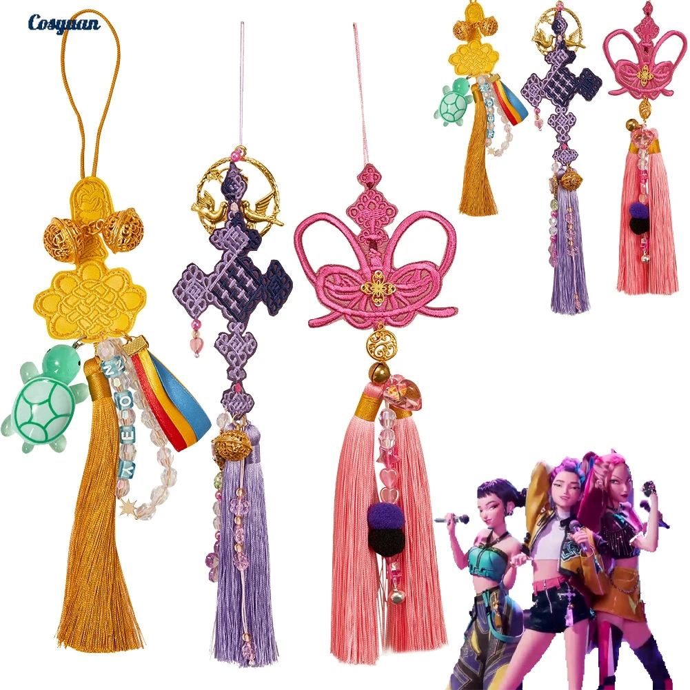 

2025 мультфильм «Охотник на демонов» KPop RumiZoeyMira, кулон, аксессуары, костюмы, костюмы для вечеринки, маскировка, Хэллоуин, карнавал, реквизит