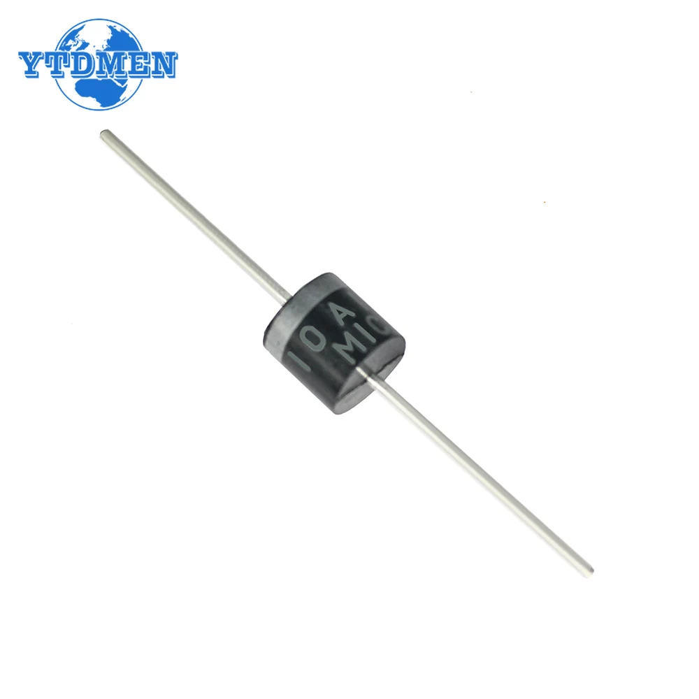 10/20pcs 10A10 Diodes 10A 1000V DO-27 Electrical Axial Rectifier Diodes Kit