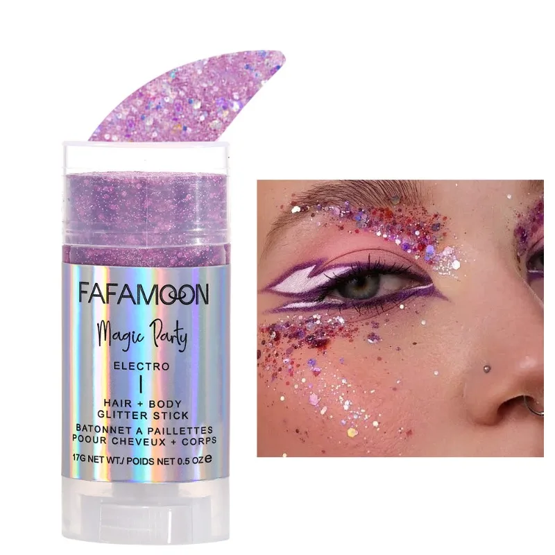 جل لامع متعدد الاستخدام للعيون والشفاه والجسم عالي الكثافة لامع للحفلات ومكياج مقاوم للماء لظلال العيون #6