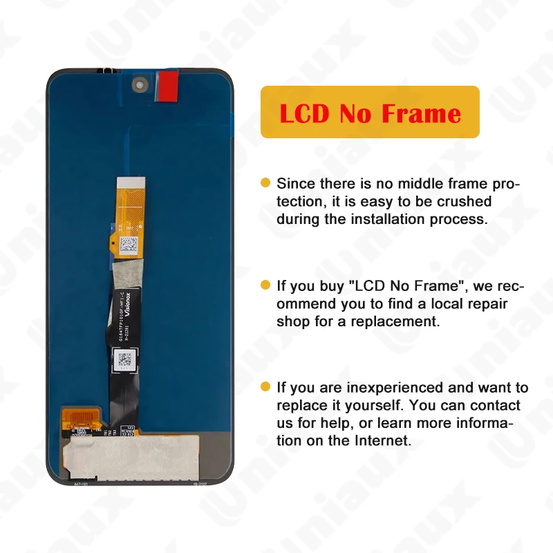 6.4 Inch For MOTOROLA Moto G41 Lcd Touch Screen Digitizer Assembly For Motorola Moto G41 Display With Frame