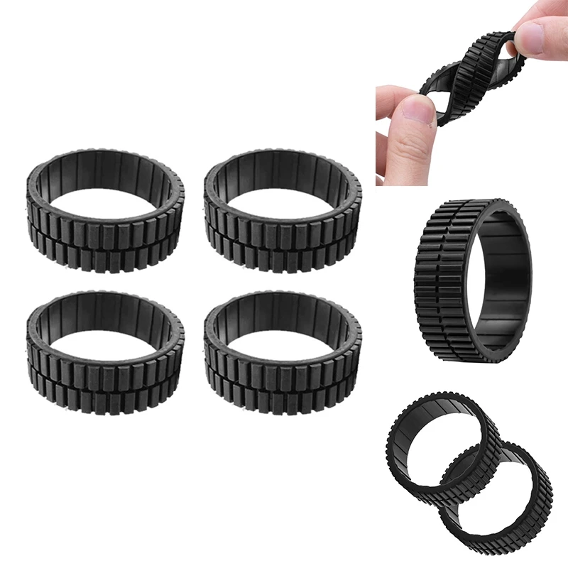 Neumáticos de rueda antideslizantes para Irobot Braava 380, 380T, 320, Mint5200, piezas de repuesto para Robot aspirador