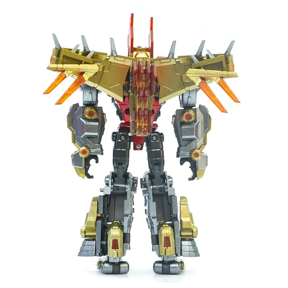 In Stock Transforming Toys Planet X FOC PX-04M PX04M Dinosaur Robot Summanus Snarl Metallic Action Figure Toy Gift Collection