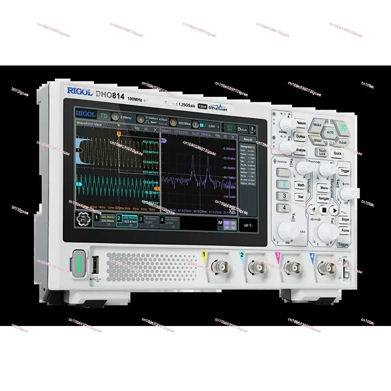 DHO802/DHO804/DHO812/DHO814 2/4Channel 70/100MHz scope 12 Bit 1.25GSa/Sec 25MPts Depth