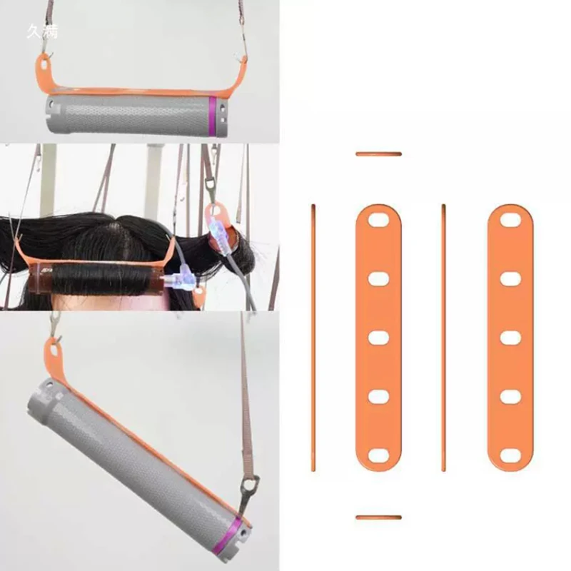 

{MX} 10Pcs Silicone Perm Rubber Band Heat Resistant Traceless Digital Cold Rods Elastic Hair Rings Salon Hairdressing Tools