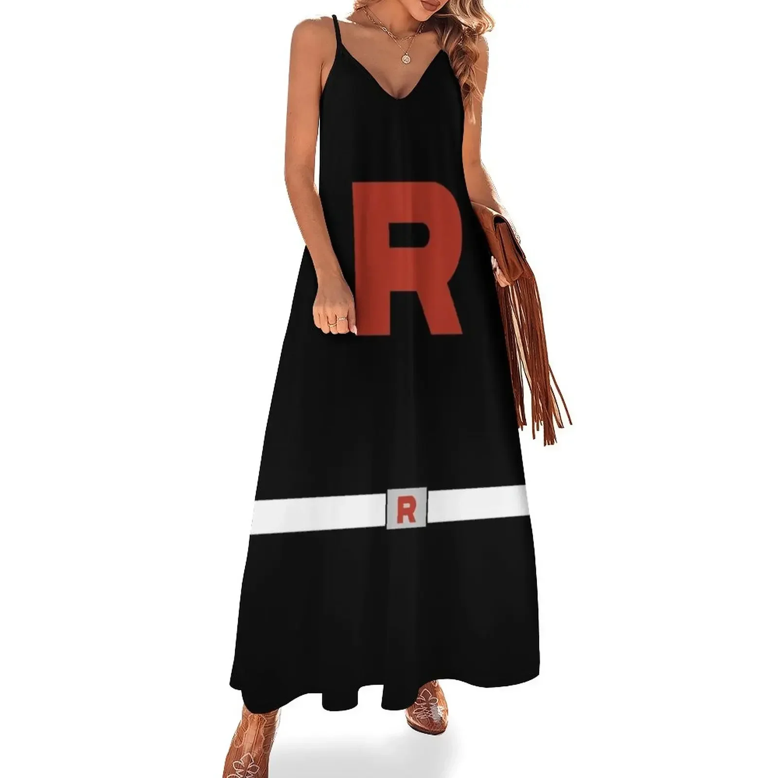 

Team Rocket Grunt with Rocket Belt Sleeveless Dress dresses for womens 2024 Dresses gala Dress